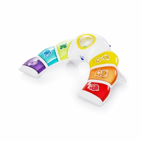 Colorful baby toy arch with animal designs