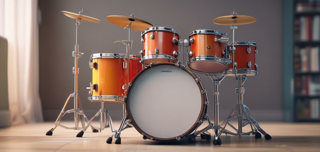 Beginner drum set for kids
