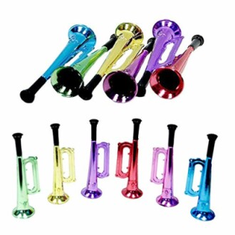 Kicko Metallic Trumpet Toys