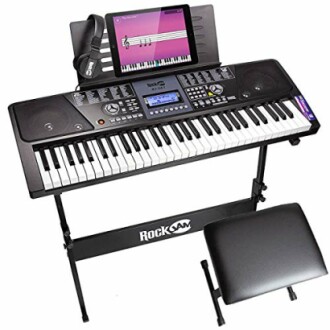 RockJam 61-Key Keyboard Piano Kit