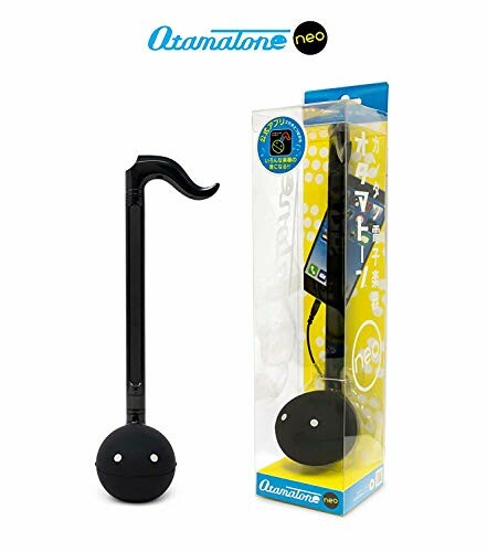 Otamatone Neo electronic musical instrument with packaging.